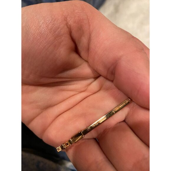 Tiffany & Co TF 1127 6122 Black & Rose Gold Eyeglasses Frames 54-16-140 DAMAGED - Picture 5 of 13